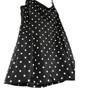 Mini vintage polka dot dress
